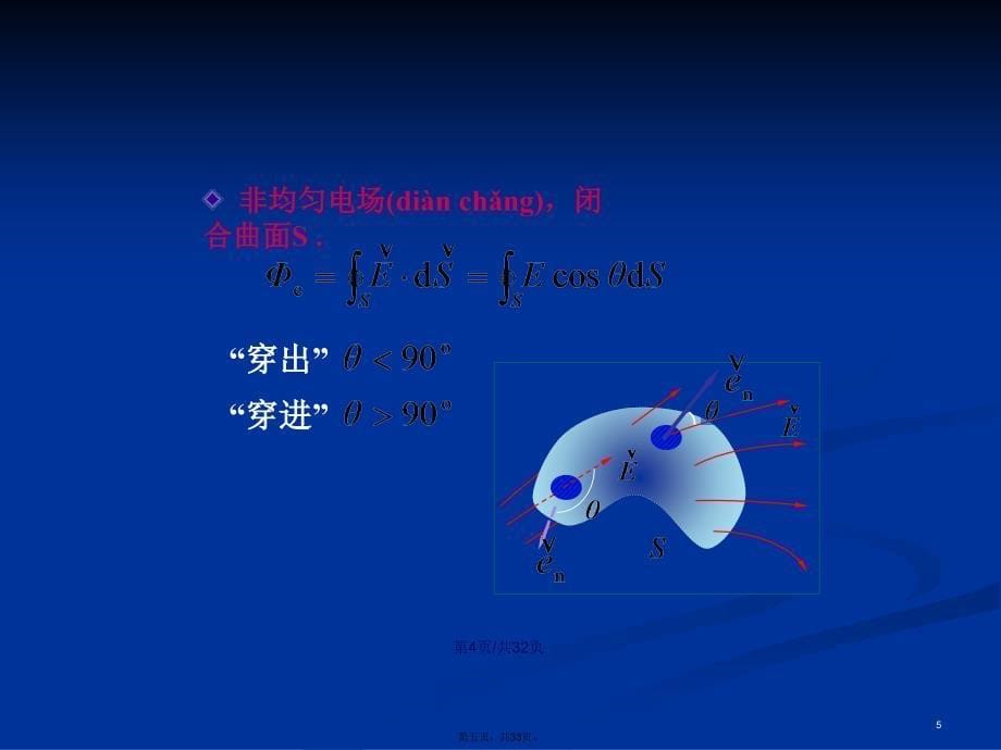 电场强通量高斯定理学习教案_第5页