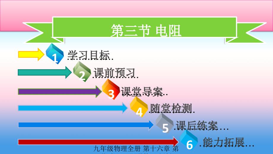 最新九年级物理全册第十六章第三节电阻习题课件新版新人教版新版新人教级全册物理课件_第2页