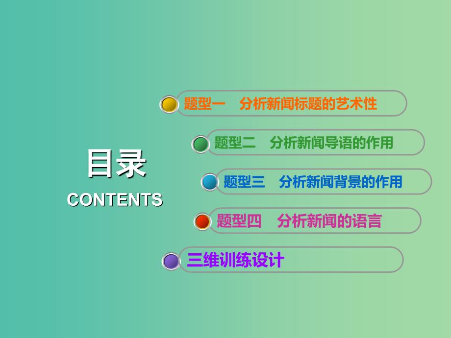 高考语文一轮复习专题十实用类文本一新闻阅读第3讲传统新闻文本主观题题型研究与解题策略课件.ppt_第3页