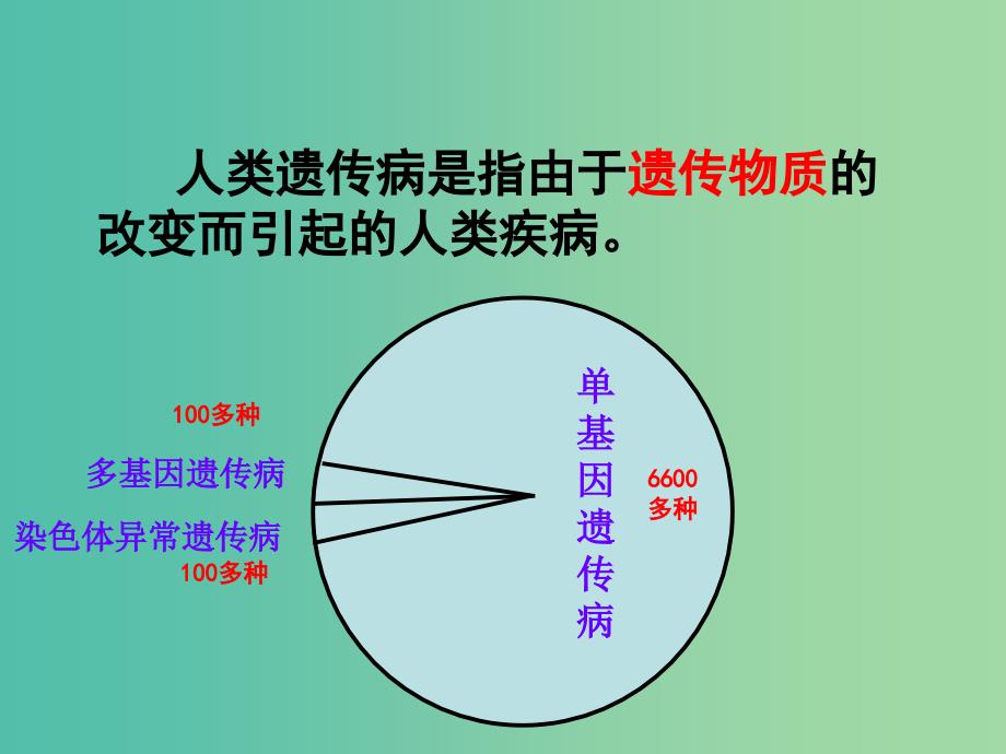 高中生物第五章基因突变及其他变异5.3人类遗传参件新人教版.ppt_第4页