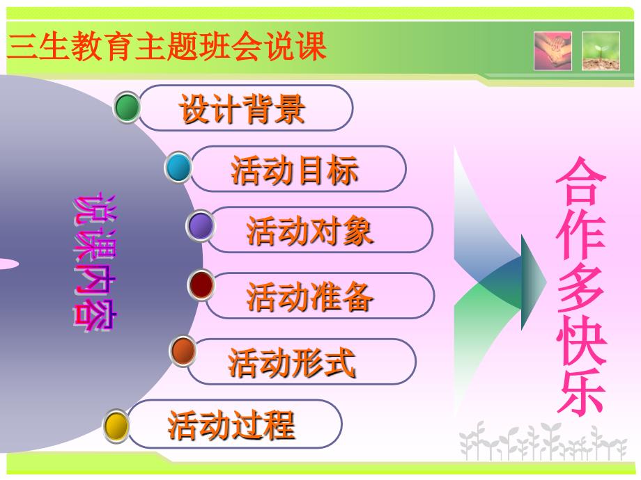 合作多快乐主题班会说_第2页