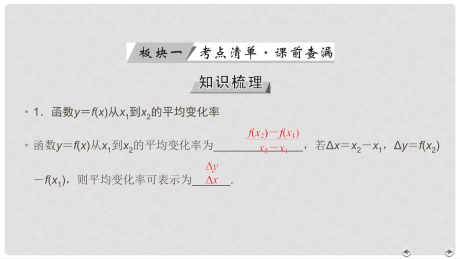 高考数学一轮复习 第二章 函数、导数及其应用 第13讲 变化率与导数、导数的计算精选课件 理_第4页