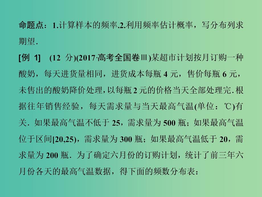 2019高考数学二轮复习 第一部分 保分专题四 概率与统计 第2讲 概率、随机变量及其分布列课件 理.ppt_第4页