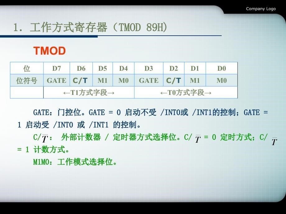 第五章单片机定时器与计数器_第5页