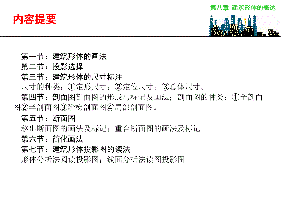 [精选]建筑形体的表达方法培训课件(ppt 74页)_第3页