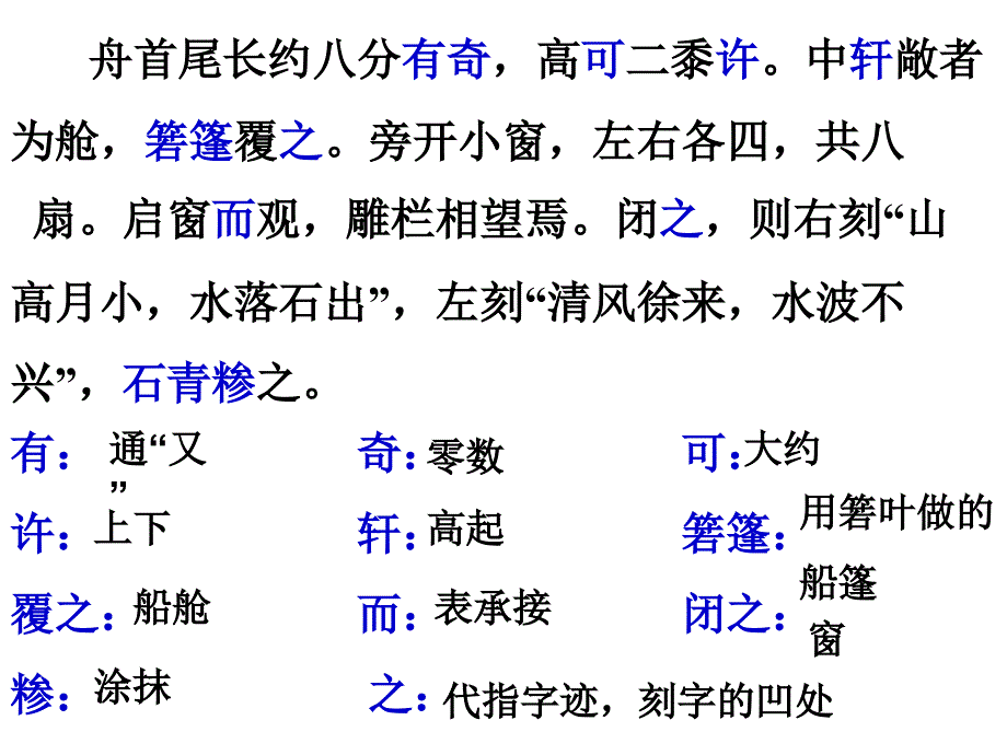 核舟记复习课课件-上课版_第4页