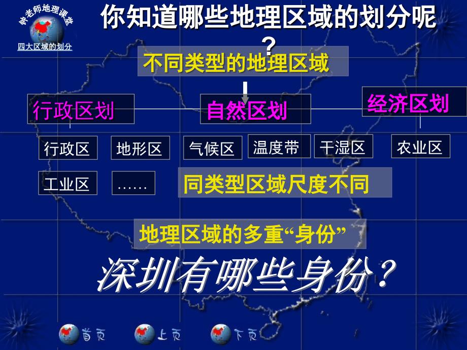 八年级地理下册第一章第一节四大地理区域划分课件_第4页