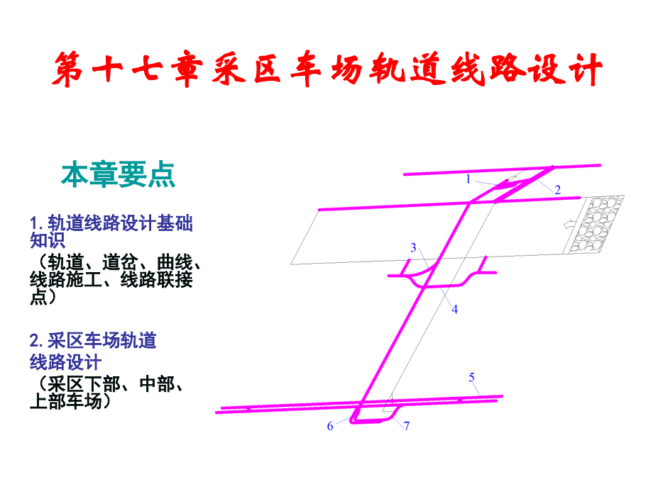 煤矿开采学-第十七章采区车场轨道线路设计_第2页