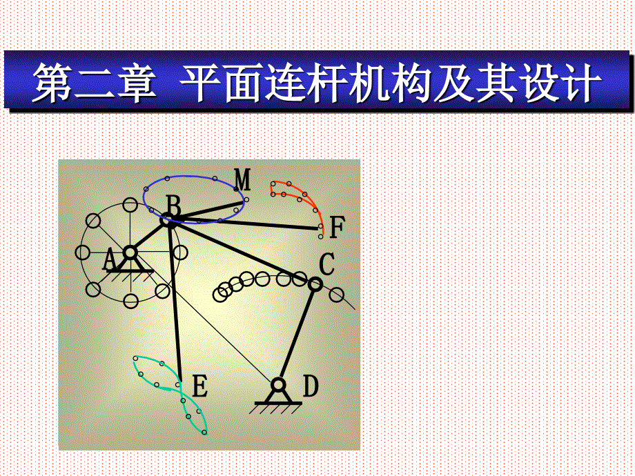 平面连杆机构及设计6学时_第1页