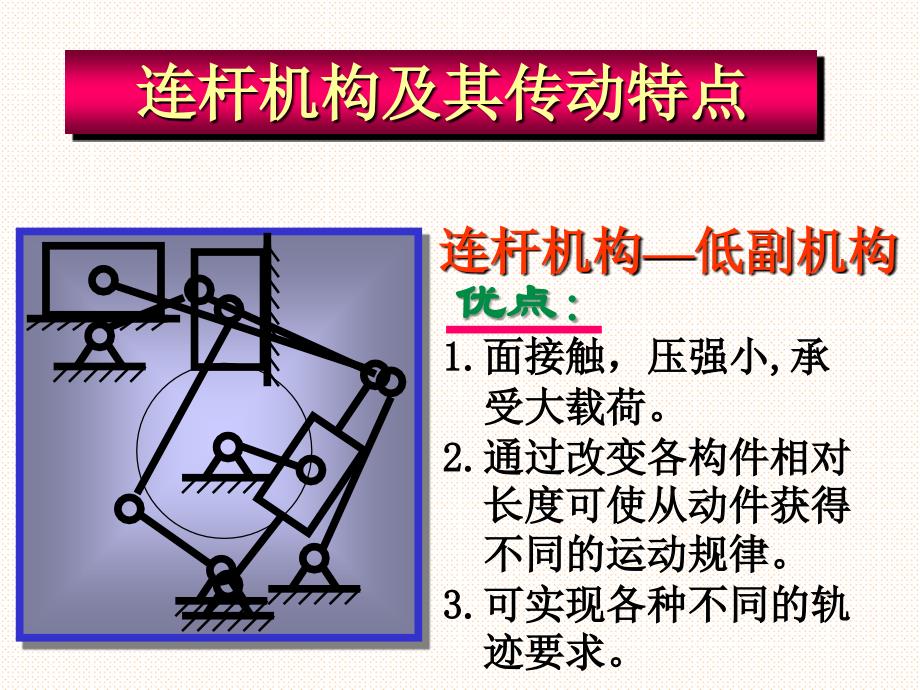 平面连杆机构及设计6学时_第2页