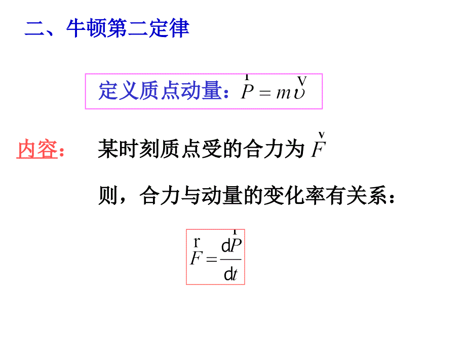 大学物理：第二章 质点动力学_第4页