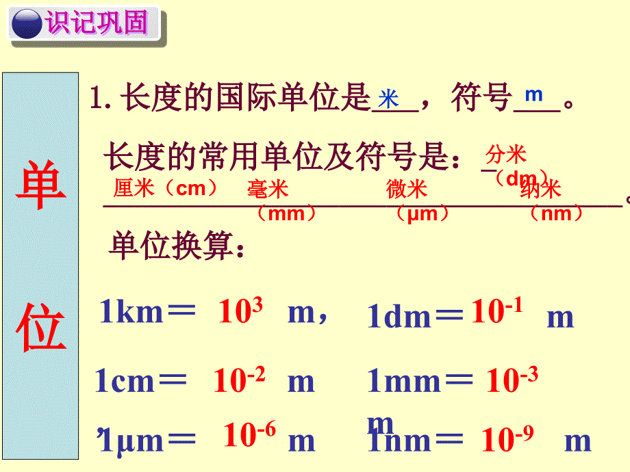 人教版八年级物理第一章复习课_第2页