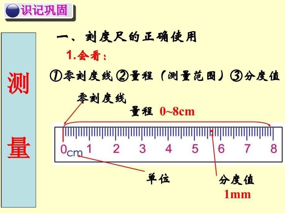 人教版八年级物理第一章复习课_第5页