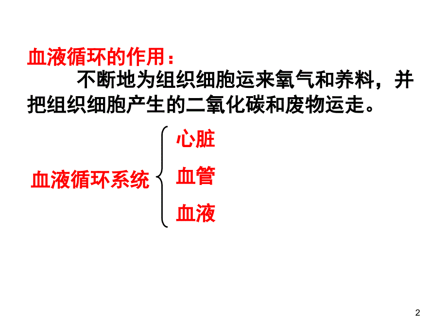 七年级生物人体内的物质运输课堂PPT_第2页