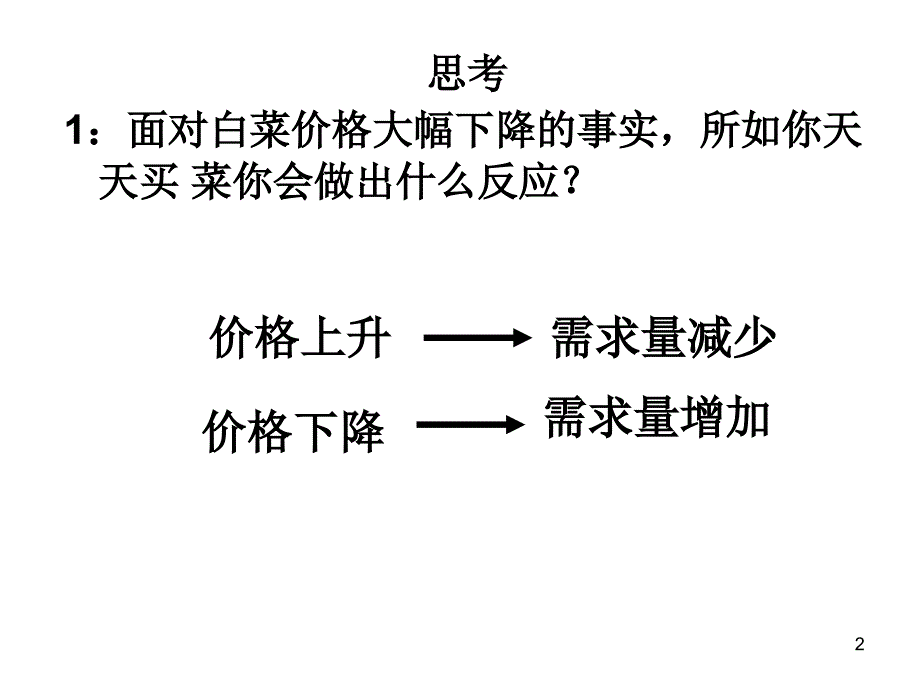 价格变动的影响ppt课件_第2页