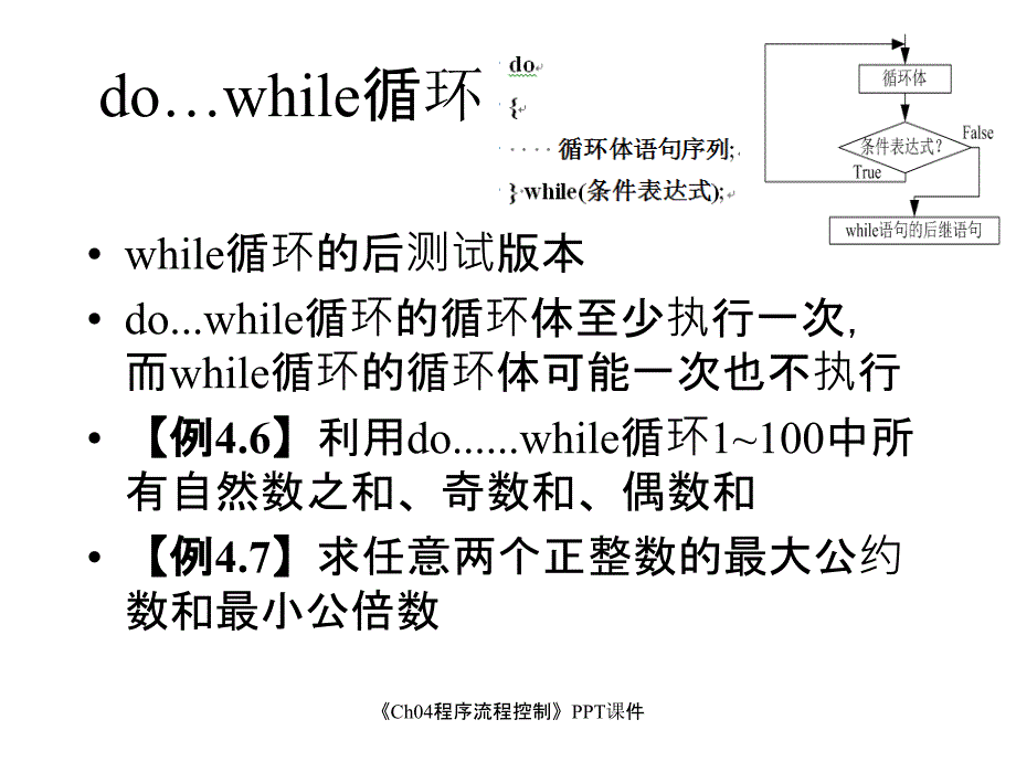 Ch04程序流程控制课件_第4页