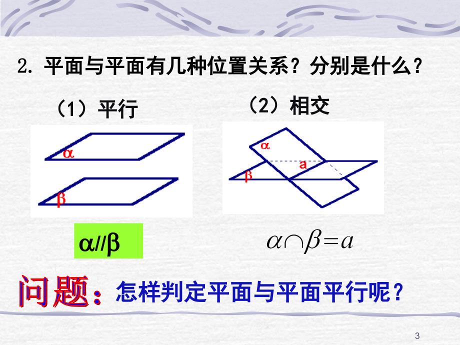 面面平行的判定定理课堂PPT_第3页