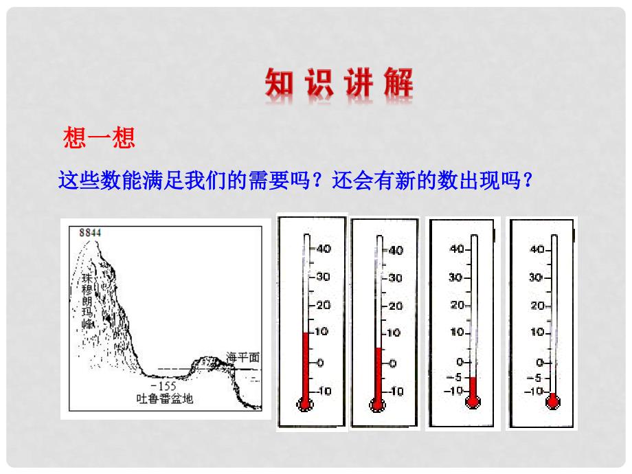 原七年级数学上册 2.1 有理数教学课件 （新版）华东师大版_第4页