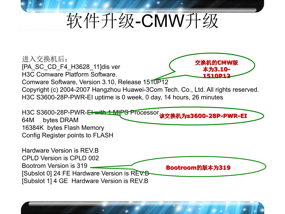 交换机常用维护手册课件_第4页