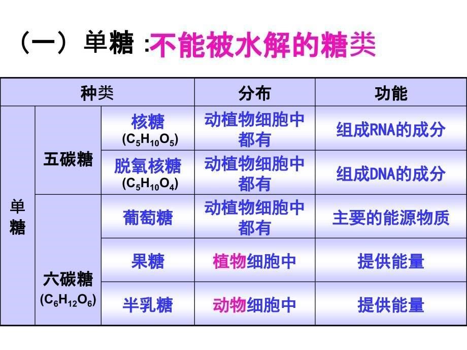 细胞中的糖类和脂质公开课用课件_第5页