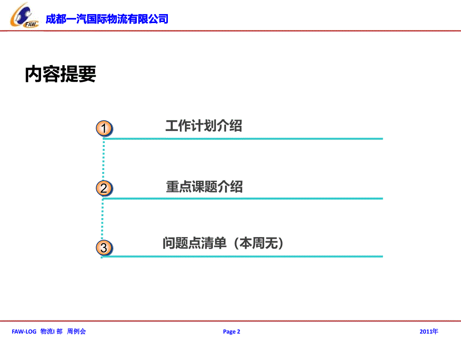 【企业】培训周报模板PPT_第2页