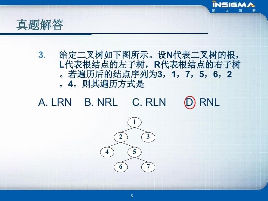 数据结构例题详解_第5页