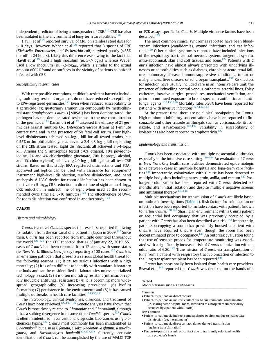 【病毒外文文献】2019 New and emerging infectious diseases (Ebola, Middle Eastern respiratory syndrome coronavirus, carbapenem-resistant_第5页