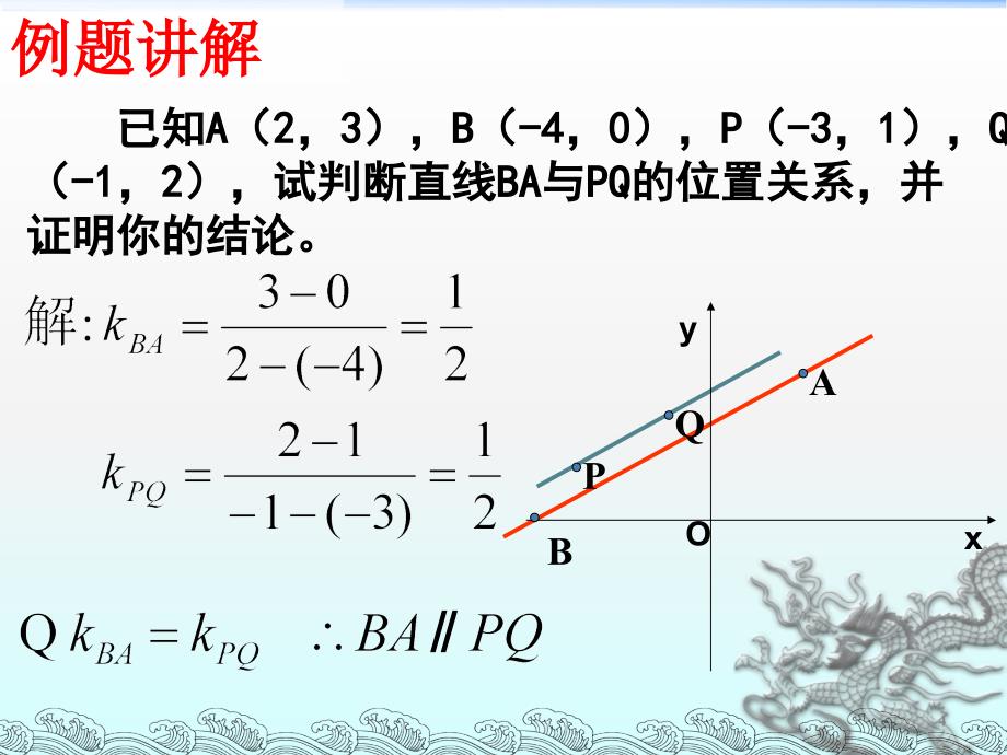 两直线平行与垂直的判定优秀展示ppt课件_第4页