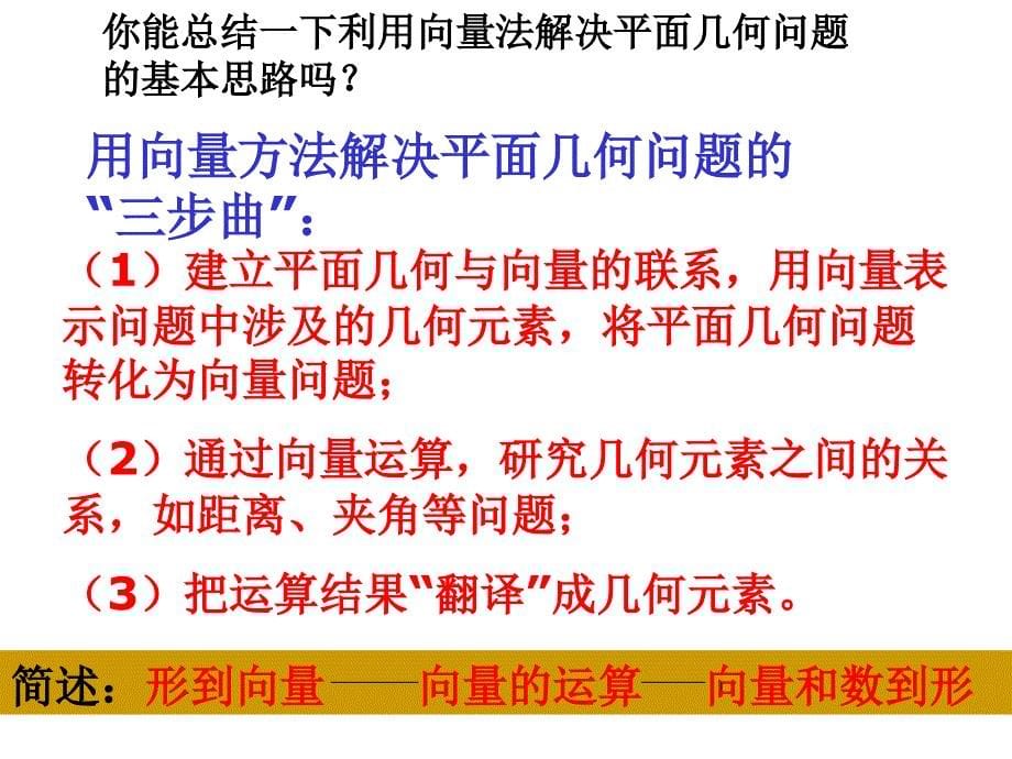 平面向量应用举例45课件_第5页