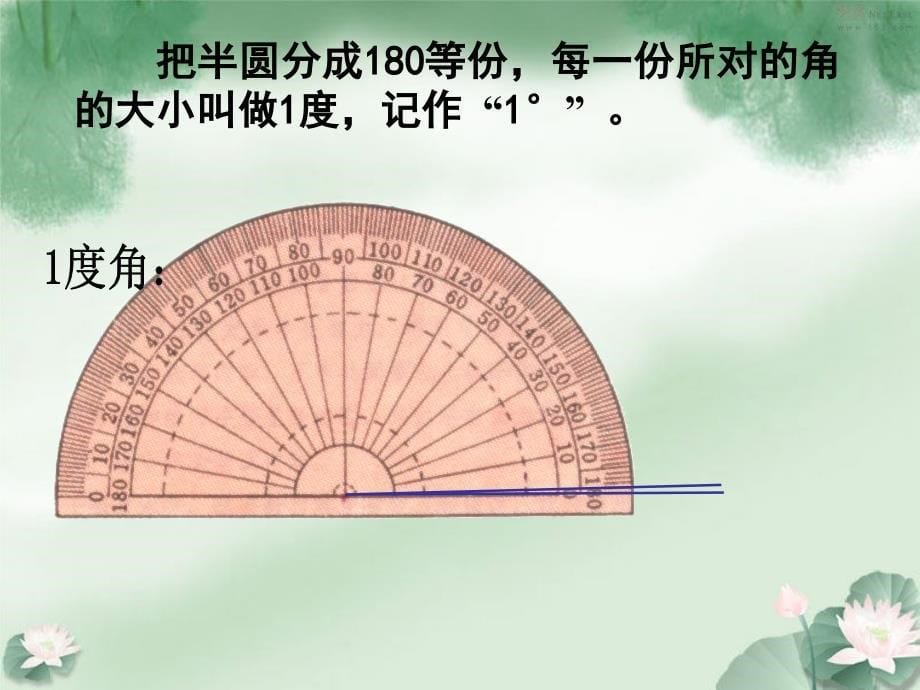 角的度量(课件)小学数学四年级_第5页