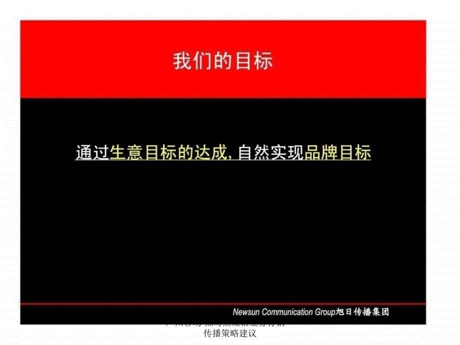 广州移动点对点短信业务行销传播策略建议课件_第5页