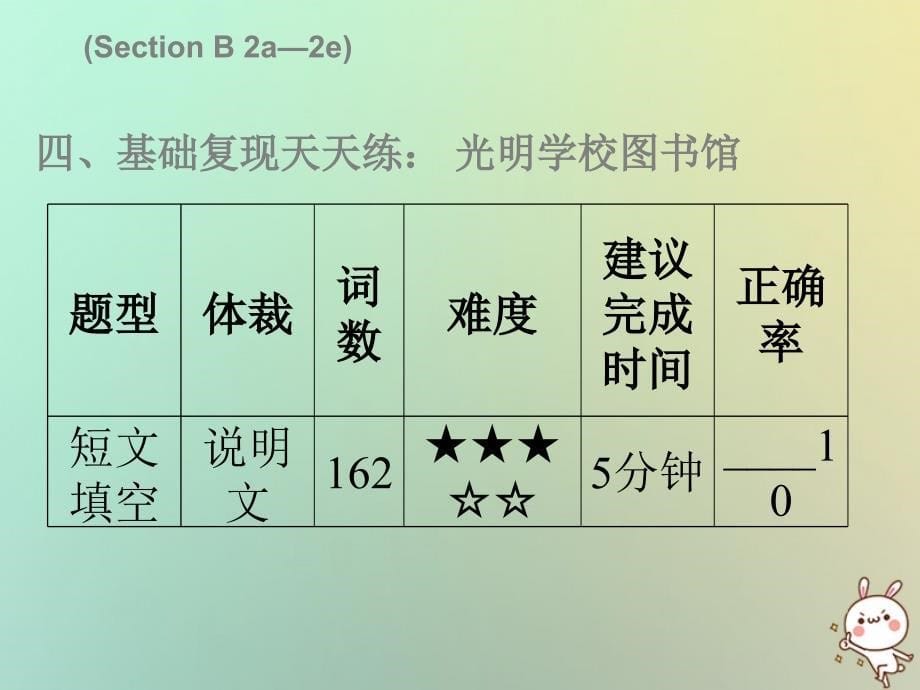 七年级英语上册 Unit 3 Is this your pencil Friday复现式周周练 （新版）人教新目标版_第5页