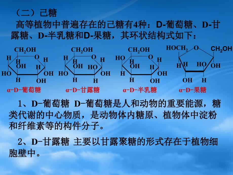 第三章糖类及糖代谢_第4页