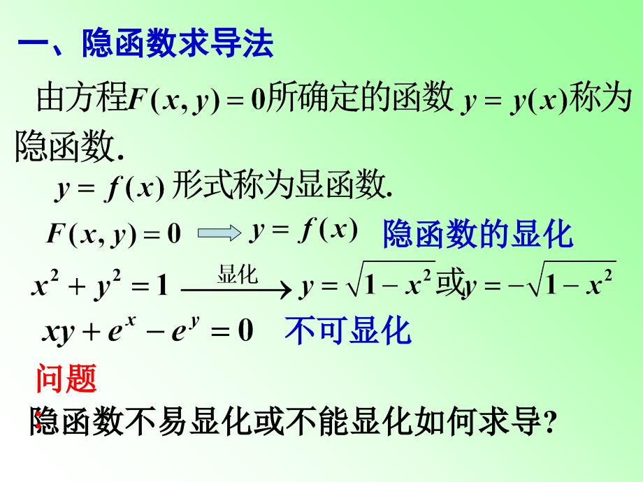 隐函数、参数方程的导数_第2页