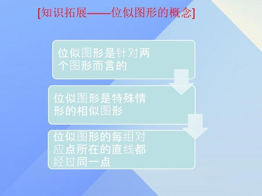 九年级数学上册 第4章 图形的相似 8 图形的位似课件1 （新版）北师大版_第5页