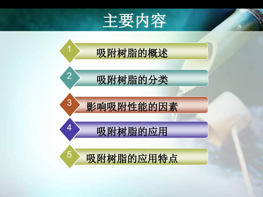 《吸附树脂及其应用》PPT课件.ppt_第2页