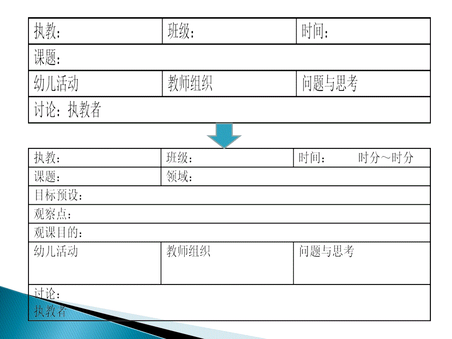 幼儿园教师如何听课、评课 ppt课件.ppt_第4页