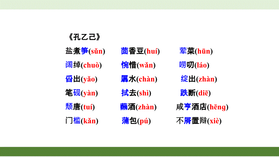 中考语文复习课件：(清单六)九年级下册教材知识梳理_第4页