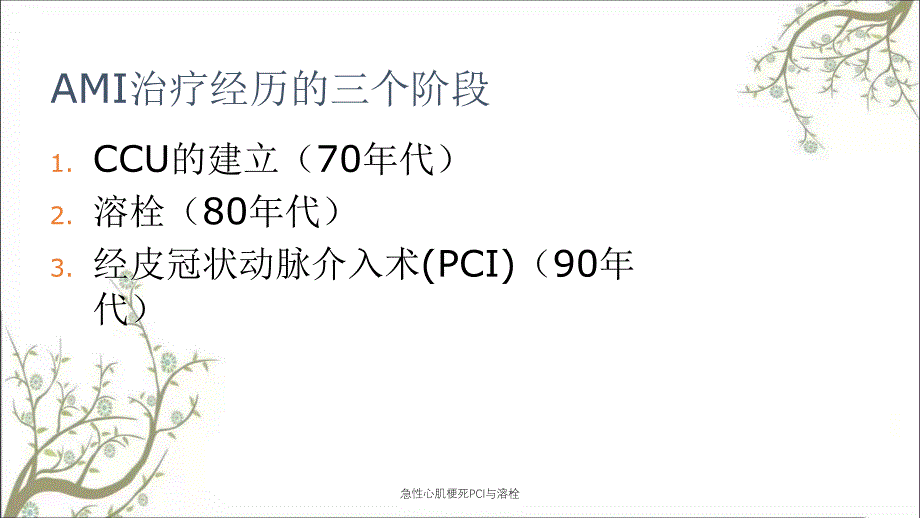 急性心肌梗死PCI与溶栓课件_第3页