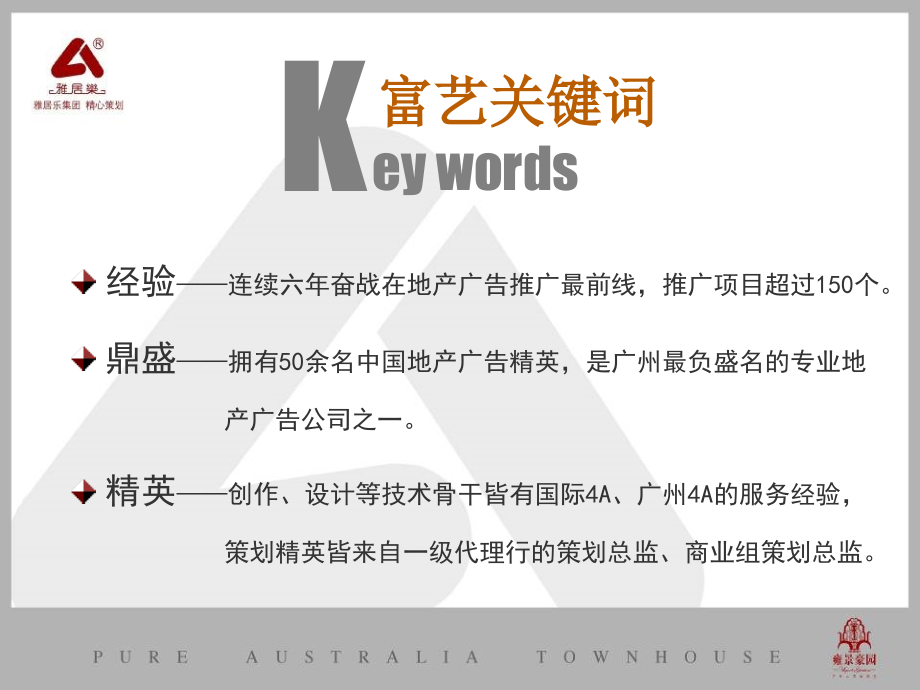 [经典资料]广州高端房地产项目别墅大盘整合营销策略PPT_第2页