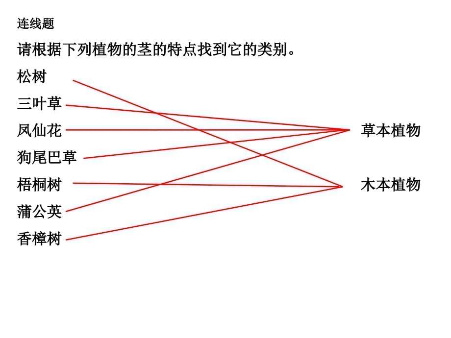 三年级科学第一单元练习_第5页