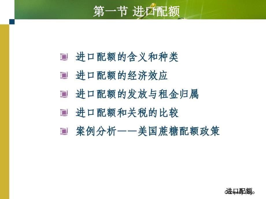 国际贸易政策措施—非关税壁垒(PowerPoint 52页)_第5页