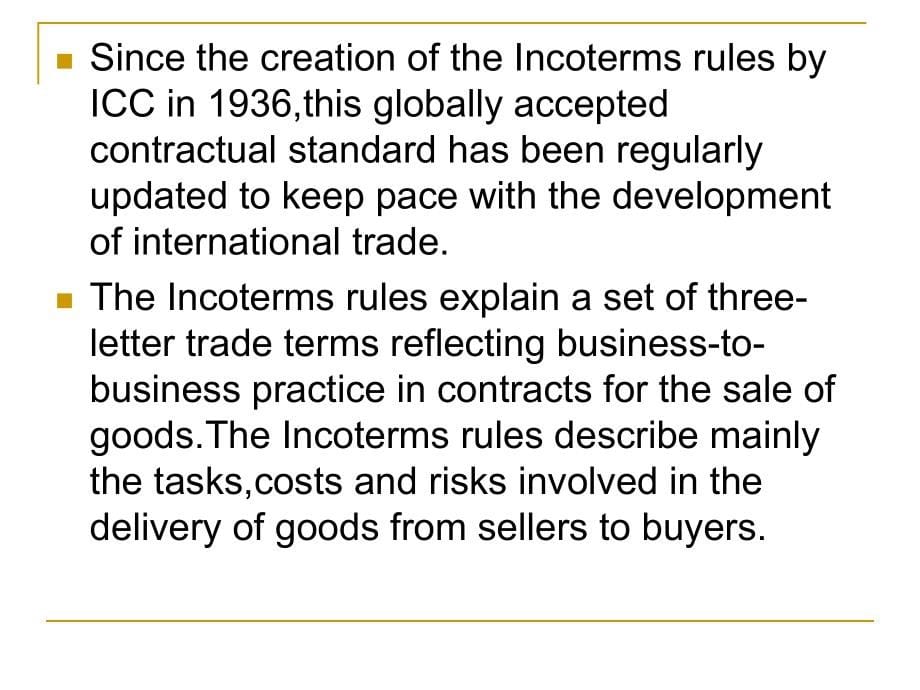 国际贸易术语大全(PowerPoint 69页)_第5页