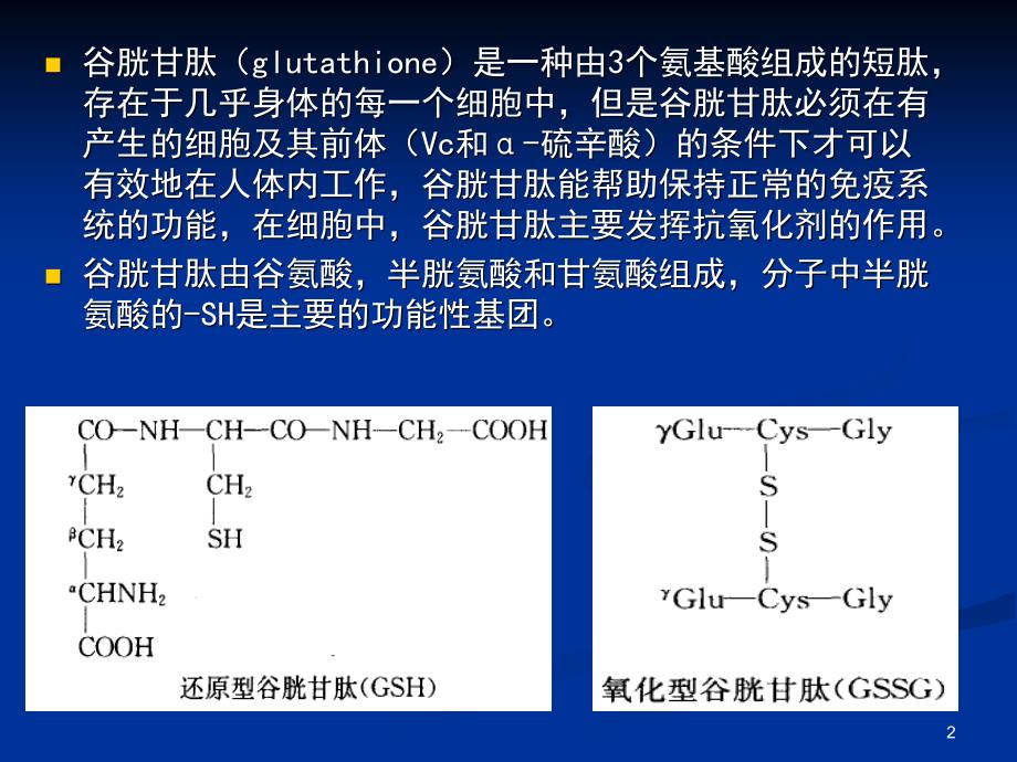 谷胱甘肽GSHPPT参考幻灯片_第2页