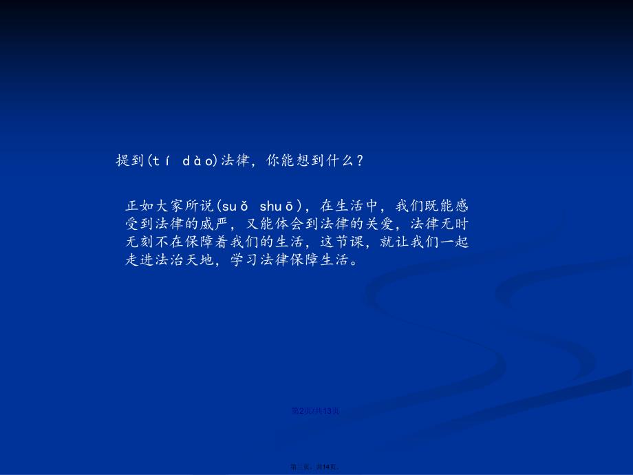 法律保障生活学习教案_第3页