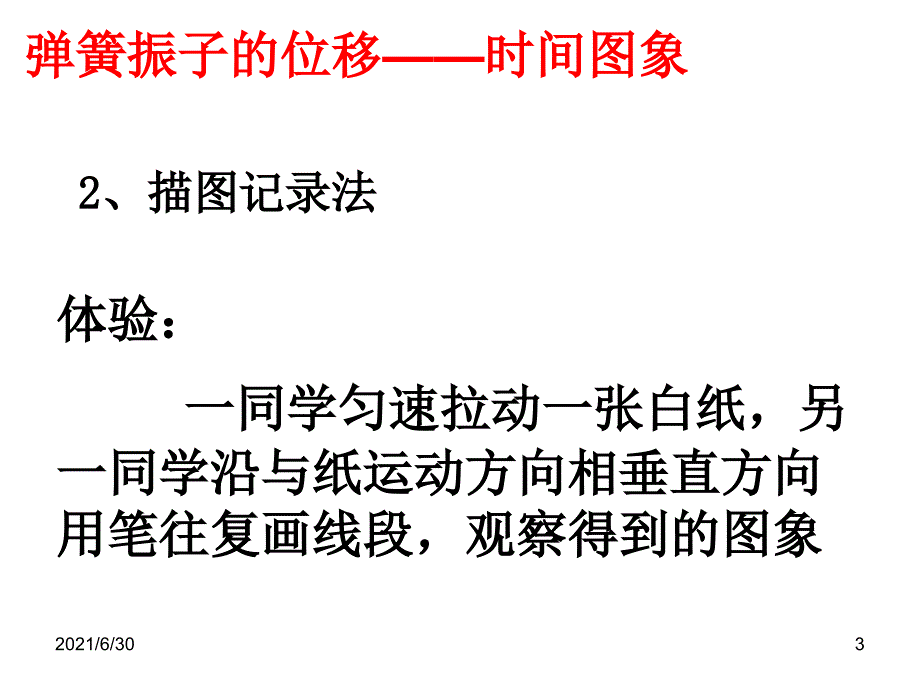 简谐运动的位移——时间图象_第3页