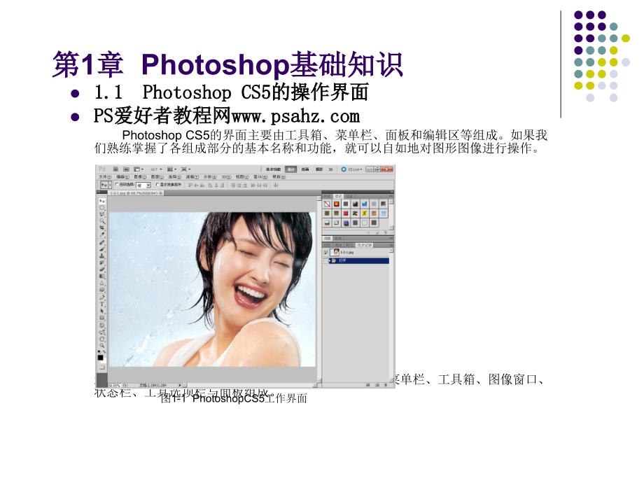 熟悉PhotoshopCS5界面.ppt_第1页