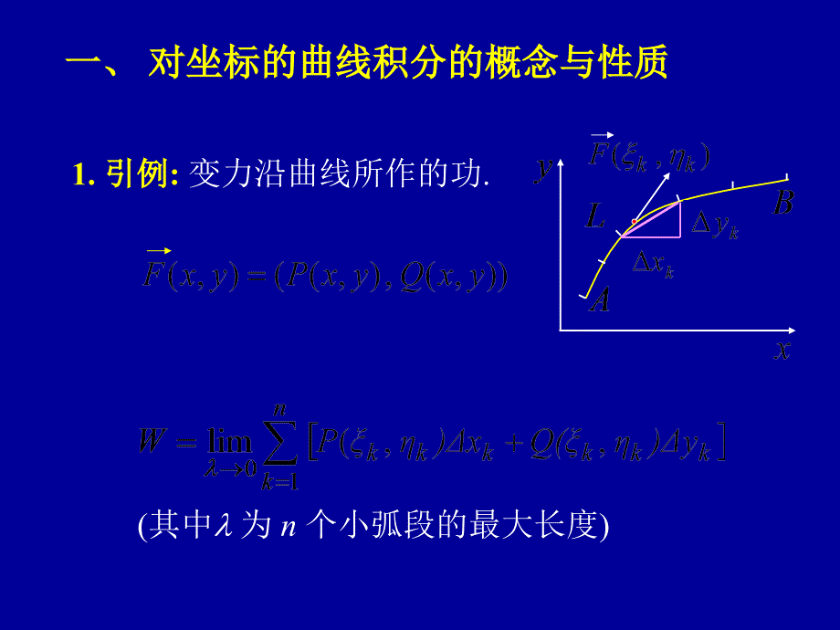 高等数学同济版第二节对坐标的曲线积分_第2页