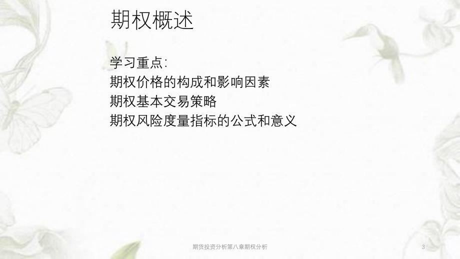 期货投资分析第八章期权分析ppt课件_第3页