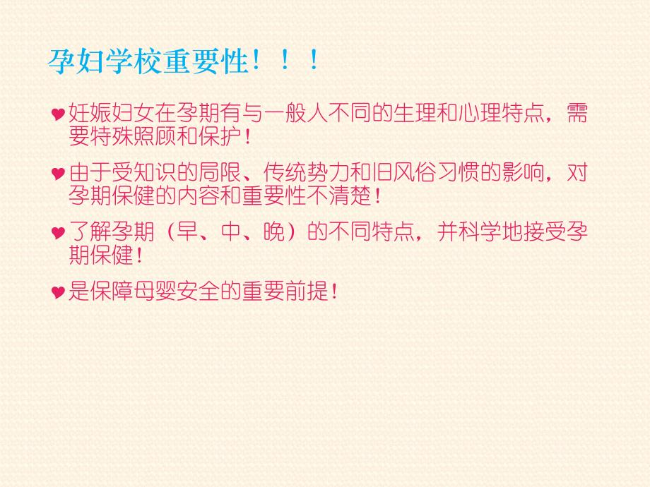 孕妇学校培训经典通用课件87150_第3页